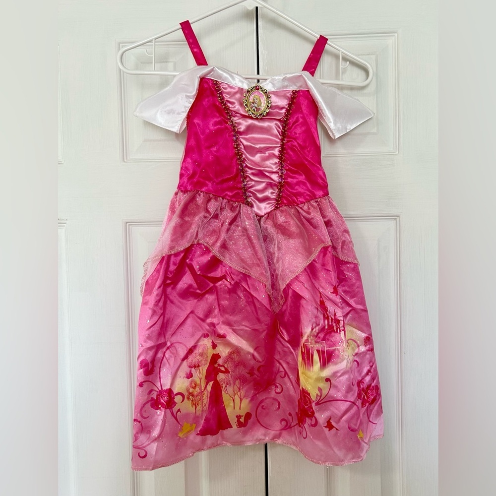 Girls' Pink Princess Costume Dress